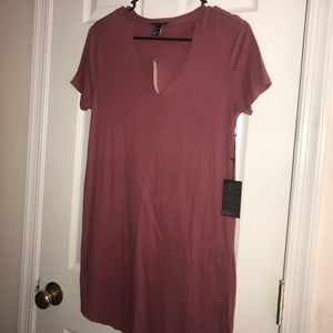T-shirt cut out dress
